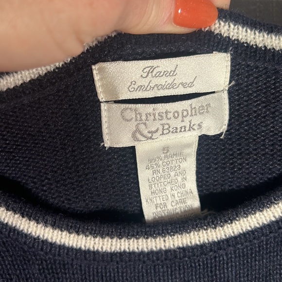 Vintage Embroidered winter sweater - Picture 3 of 5